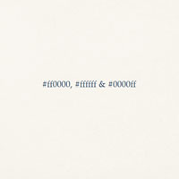 Colour theory slides