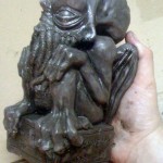 Cthulhu casting in Aluminium