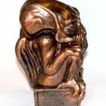 Copper statue of Cthulhu