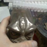 Bronze head of Cthulhu