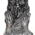 Cthulhu statue in stone